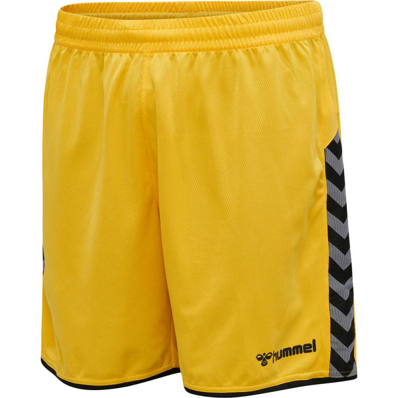 Hummel Jungen Shorts Stay Authentic - Sportliche Polyester Shorts | Mit Seitenschlitzen & Tunnelzug