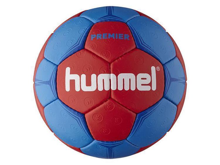 Hummel Premier HB Handball Spielball Trainingsball Blau/Weiß 212551-7771
