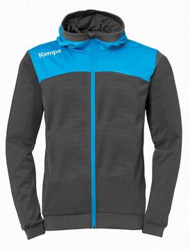 Kempa EMOTION 2.0 KAPUZENJACKE 2002256 anthra/kempablau XL