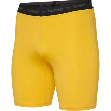 Hummel HML FIRST PERFORMANCE TIGHT SHORTS SPORTS YELLOW 204504-5001 Gr. S