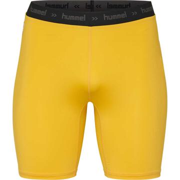 Hummel HML FIRST PERFORMANCE TIGHT SHORTS SPORTS YELLOW 204504-5001 Gr. S