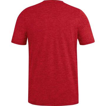 Jako T-Shirt Premium Basics rot meliert 6129 01 Gr. 38