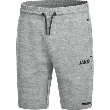 Jako Short Premium Basics grau meliert 8529 40 Gr. S