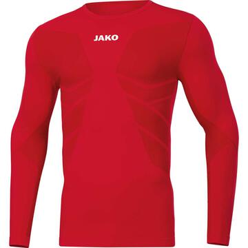 Jako Longsleeve Comfort 2.0 6455-01 sportrot Gr. XXS