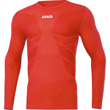 Jako Longsleeve Comfort 2.0 6455-18 flame Gr. 3XS