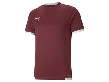 Puma teamLIGA Jersey Jr 704925 Cordovan-Puma White - Gr. 164
