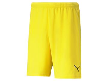 Puma teamRISE Short 704942 Cyber Yellow-Puma Black - Gr. L