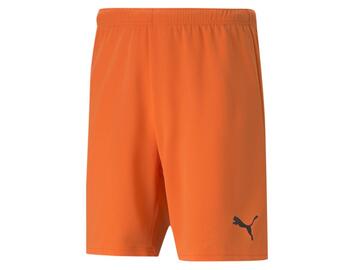 Puma teamRISE Short 704942 GOLDEN POPPY-Puma Black - Gr. S