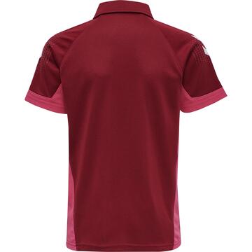 HUMMEL hmlLEAD FUNCTIONAL KIDS POLO 211375 BIKING RED Gr. 176