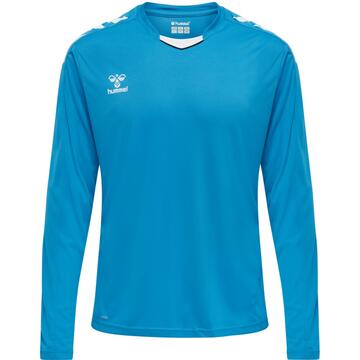 hummel Core XK Poly Trikot Herren Langarm 211461-8729 BLUE DANUBE - Gr. M