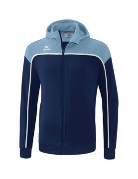 Erima Change Trainingsjacke mit Kapuze new navy/faded denim/wei� 44