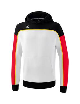 Erima CHANGE by erima Kapuzensweat Erwachsene wei�/schwarz/rot Gr��e: S