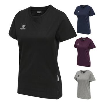 hummel Move Grid Baumwoll T-Shirt Damen 214793