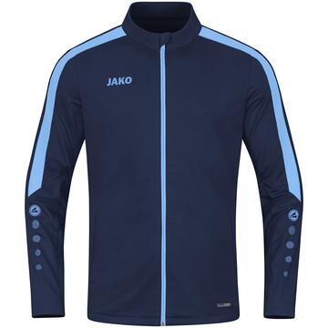 Jako Polyesterjacke Power 9323 910 marine/skyblue - Gr. 34