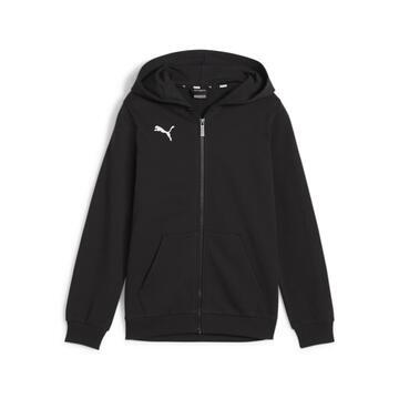 Puma teamGOAL Casuals Hooded Jacket Jr 658596 PUMA Black-PUMA White - Gr. 128