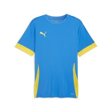 Puma teamGOAL Matchday Jersey jr 705748 Electric Blue Lemonade-Faster Yellow - Gr. 116