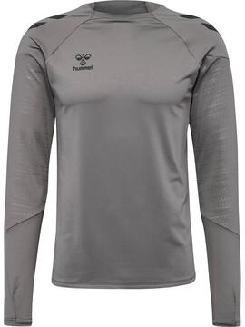 hummel Pro Training Crew Sweatshirt 223810 STEEL GRAY - Gr. XL