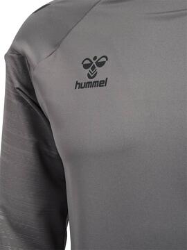 hummel Pro Training Crew Sweatshirt 223810 STEEL GRAY - Gr. XL