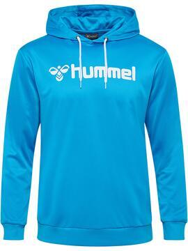 hummel Logo Hoody 226165 DIVA BLUE - Gr. M
