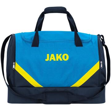 Jako Sporttasche Iconic mit Bodenfach JAKO blau/marine/neongelb - Gr. S (ca. 30 Liter)