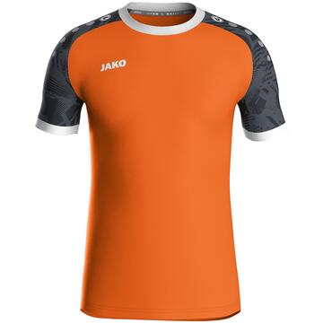 Jako Trikot Iconic KA 4224 neonorange/schwarz - Gr. 164
