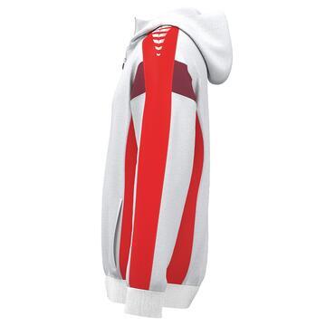 Erima Celebrate 125 Trainingsjacke mit Kapuze wei�/rot - Gr. XXXL