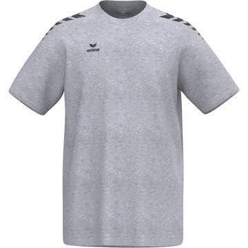 Erima CMPT Wings T-Shirt grau melange/schwarz - Gr. 3XL