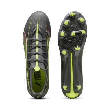 Puma Ultra 5 Match FG/AG Audacity Pack Fu�ballschuhe 108166 Matte Aged Silver-Yellow Alert-Puma Aged Silver - Gr. 44