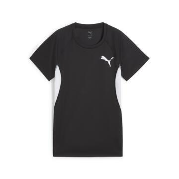 Puma Cross The Line 3.0 T-Shirt Damen 526752 PUMA Black-PUMA WHITE - Gr. L