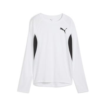 Puma Cross The Line 3.0 Langarmshirt Damen 526773 PUMA White - Gr. S