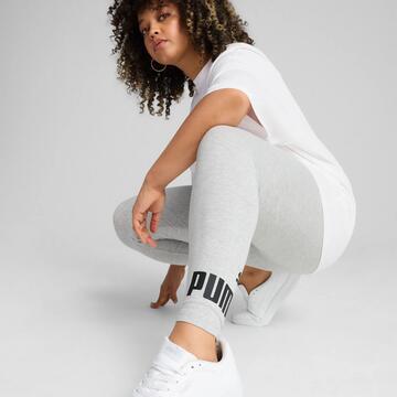 Puma Essentials No. 1 Logo Leggings Damen 682426 Light Gray Heather - Gr. XXL