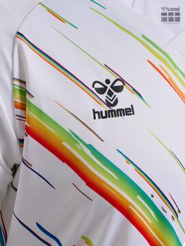 hummel Match Triumph Trikot Kinder 233158 WHITE/MULTICOLOR - Gr. 116