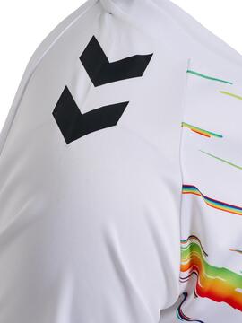 hummel Match Triumph Trikot Kinder 233158 WHITE/MULTICOLOR - Gr. 116