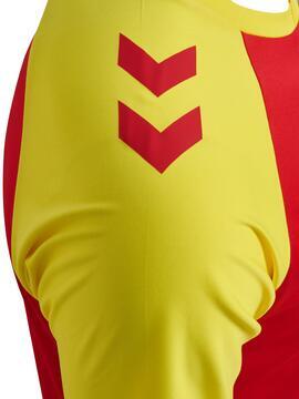 hummel Match League Trikot Kinder 233154 TRUE RED/BLAZING YELLOW 116