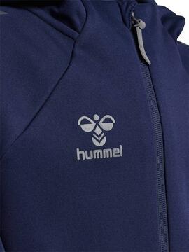 Hummel CIMA 2.0 Kapuzenjacke Kinder 228732 MARINE - Gr. 164