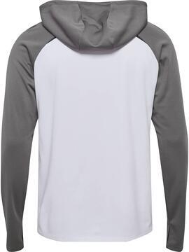 hummel Lead 2.0 Kapuzenjacke Damen 223761 WHITE/STEEL GRAY - Gr. XL