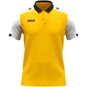 Jako Polo Dynamic 6370 gelb/wei�/schwarz - Gr. L