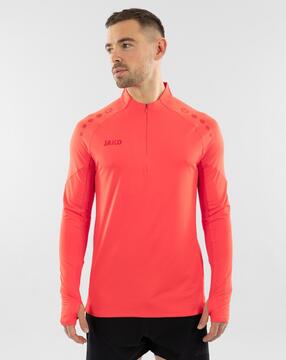 Jako Ziptop Light Flow 8676 coral - Gr. 140