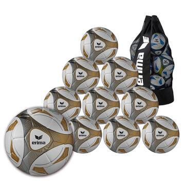 Erima Hybrid Training Fu�ball 10er Ballpaket inkl....