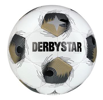 Derbystar Brillant TT v25 Trainingsball 122053 weiss silber gold - Gr. 5