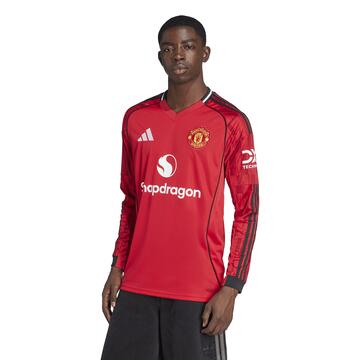 adidas Manchester United Long Sleeve Heim Trikot 25/26