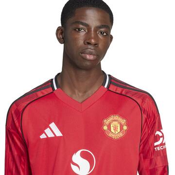 adidas Manchester United Long Sleeve Heim Trikot 25/26