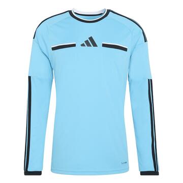 adidas Referee 26 Schiedsrichter Trikot Langarm KB2990 BRCYAN/BLACK - Gr. L