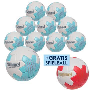 hummel Star Training Handball 10er Ballpaket + 1 Star Pro...