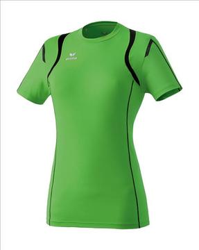 Erima RAZOR Running T-Shirt green/schwarz 808113